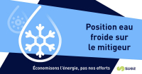 sobriété énergétique mitigeur eau froide